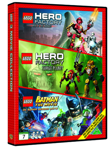 Lego 3 movie collection. DVD Warner Bros